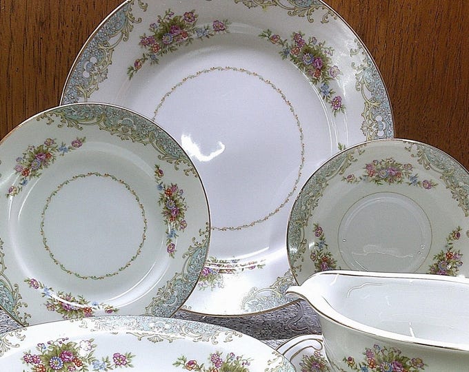 2405 Kyoto Cecelia #6049 Vintage Fine China Dinnerware - Great Condition Choose from List: