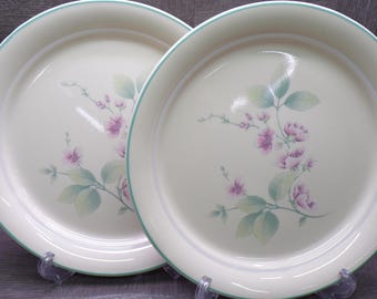 2605 Cornerstone Corelle Alpine Blossom Discontinued 10.25" Dinner Plate Set of 2
