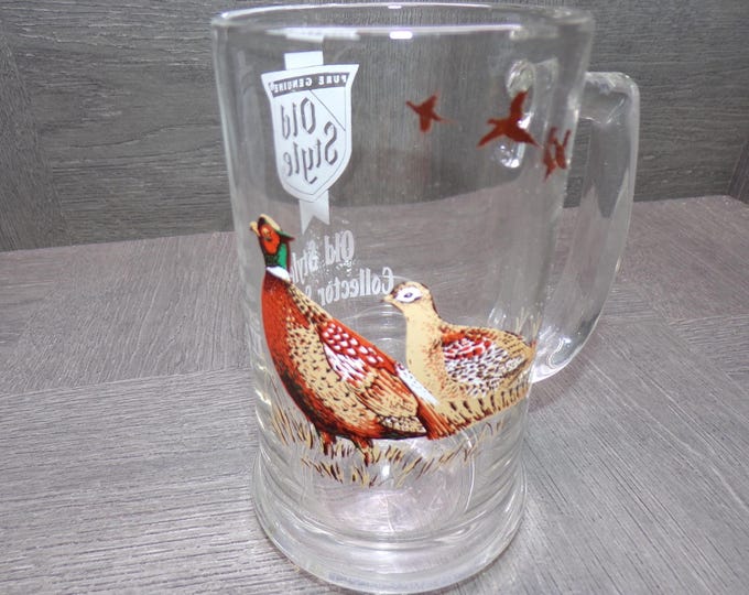 2602 Old Style Beer Pheasant Vintage Collector Series Mug - Great Condition