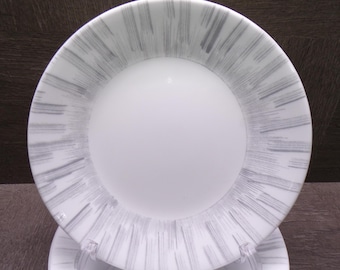 2609 Corelle Arica Glass Vintage 6.75" Bread / Dessert Plates Set of 4