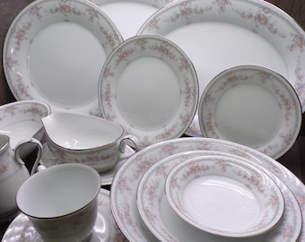 2608 Noritake Veranda #3015 Vintage Fine China Beautiful Floral Pattern - Choose from List: