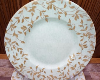 2509 Pier 1 Imports Phoebe 8.5" Salad / Snack Plates Set of 5 Dishwasher & Microwave Safe - Great Condition