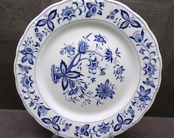 2605 Nikko Ironstone Harmony House Blue Bonnet Vintage 12" Platter