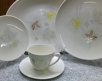 2406 Knowles Wood Echo Styled by Kalla Ovenproof Dinnerware Made in the USA - Great Condition No Chips or Cracks Choose from List: