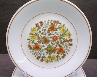 2605 Corelle Indian Summer Vintage 8.5" Salad / Lunch Plates Set of 7