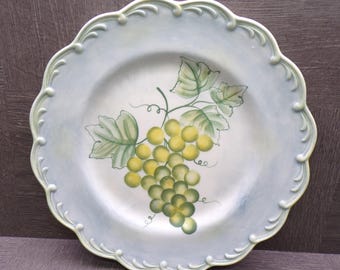 2605 Lenox Tuscan Vine Blanc One 9" Salad / Lunch Plate