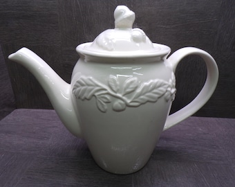 2606 Pfaltzgraff Royal Oak 8" Stoneware Coffee / Tea Pot