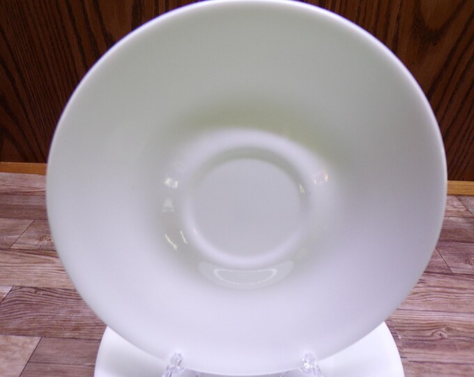 2509 Corelle Mirage 6.25" Saucer Plate Set of 4 Gold Band on Almond - Great Condition