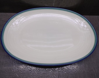 2605 Pfaltzgraff Ocean Breeze Vintage 12" Oval Platter