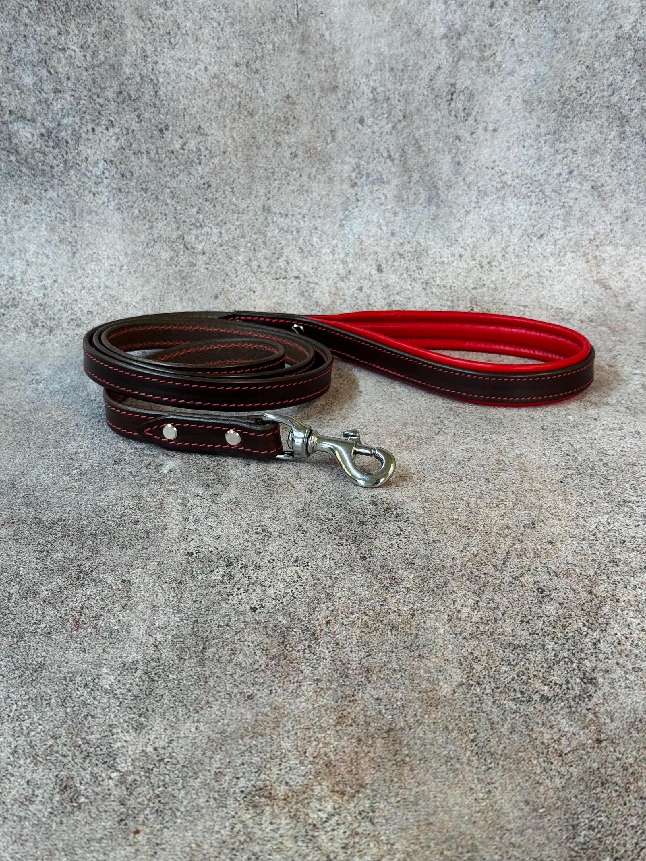 Dog headcollar, best head halter for dogs stop pulling, leather dog leash, dog nose face harness leather gentle padded, large dog no pull