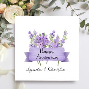 Carte de joyeux anniversaire personnalisée pour amis, fille et gendre, beau-fils et belle-fille, frère et femme, soeur et mari