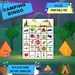 Camping Bingo Printable / 11 Printable Camping Bingo Cards / Camping ...
