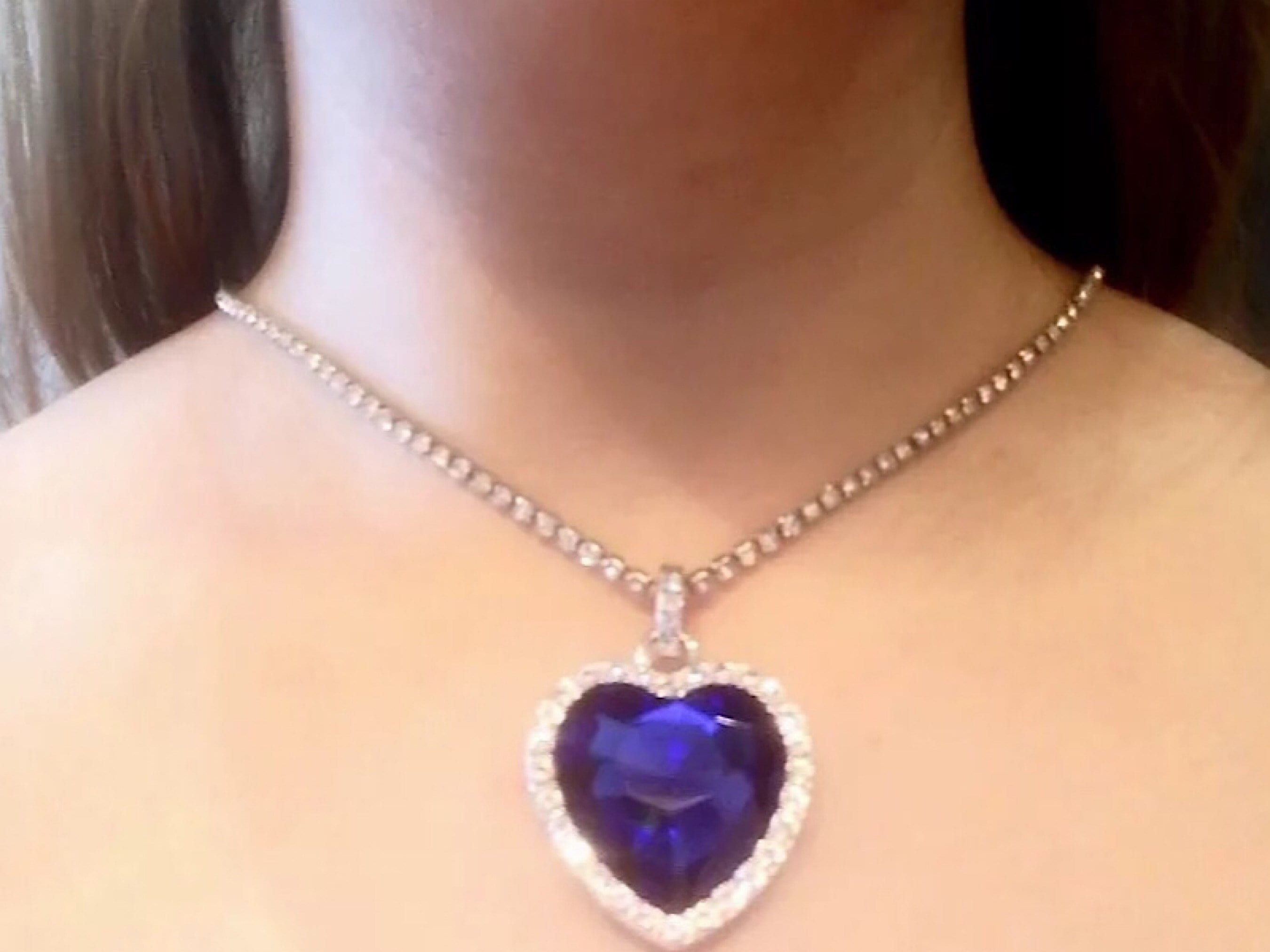 Titanic Necklace And Comb Heart Of The Ocean Titanic vrogue.co