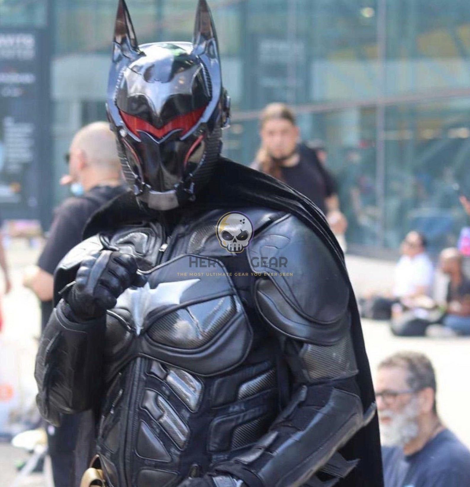 Hellbat Helmet Cosplay Etsy