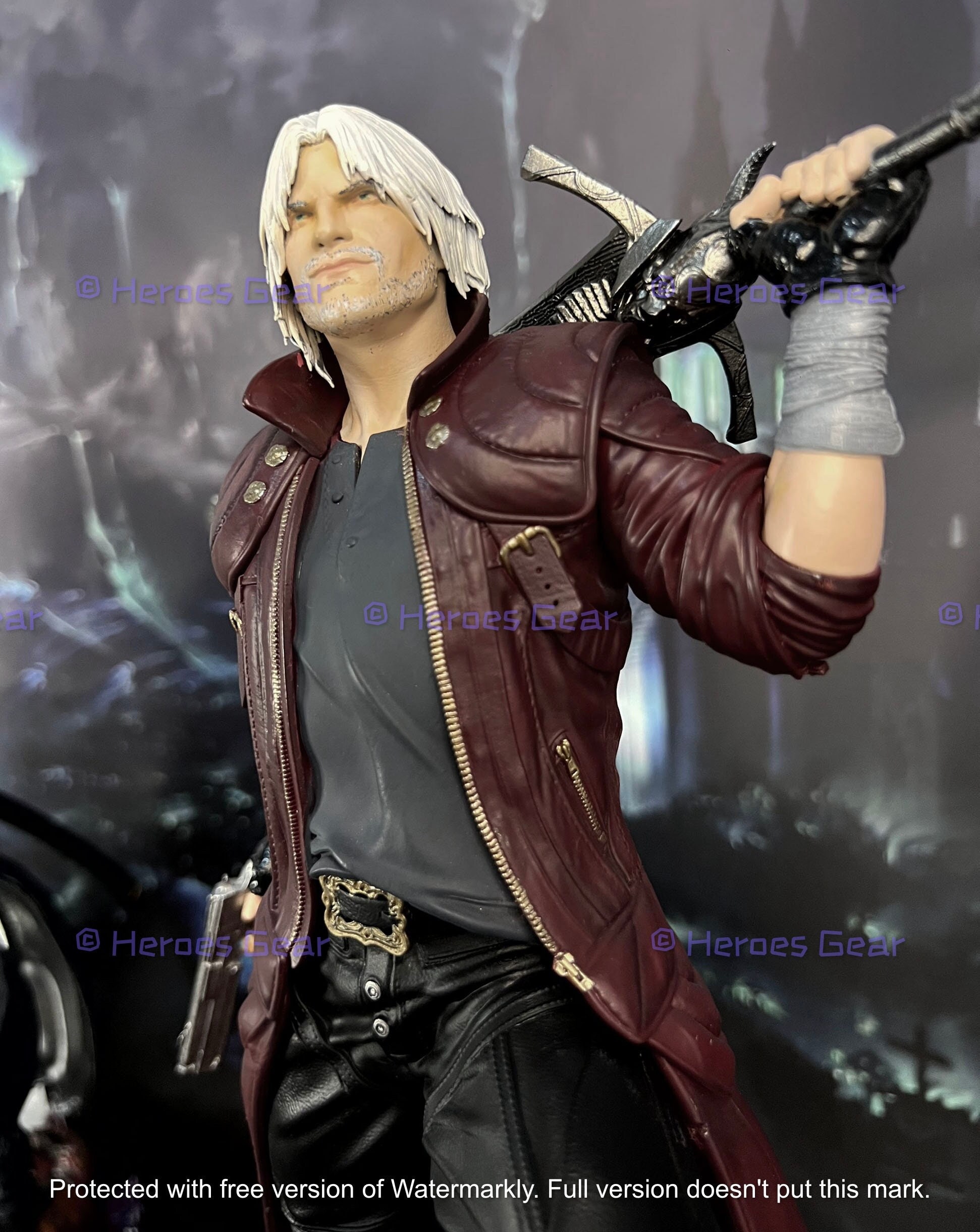 Devil May Cry 4 Nero Cosplay Costume - B Edition