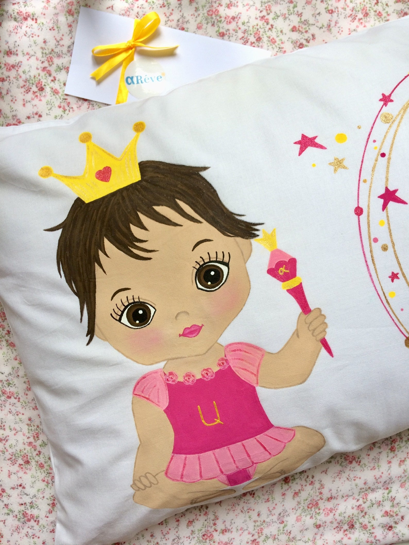 Handmade decorative cushion The Princess Etsy