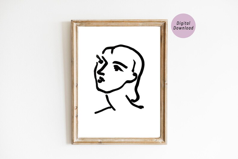 Matisse Nadia aux cheveux lisses