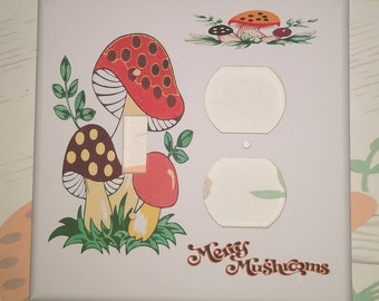 Merry Mushrooms Theme Outlet Combo + FREE Mushrooms Photo Magnet!