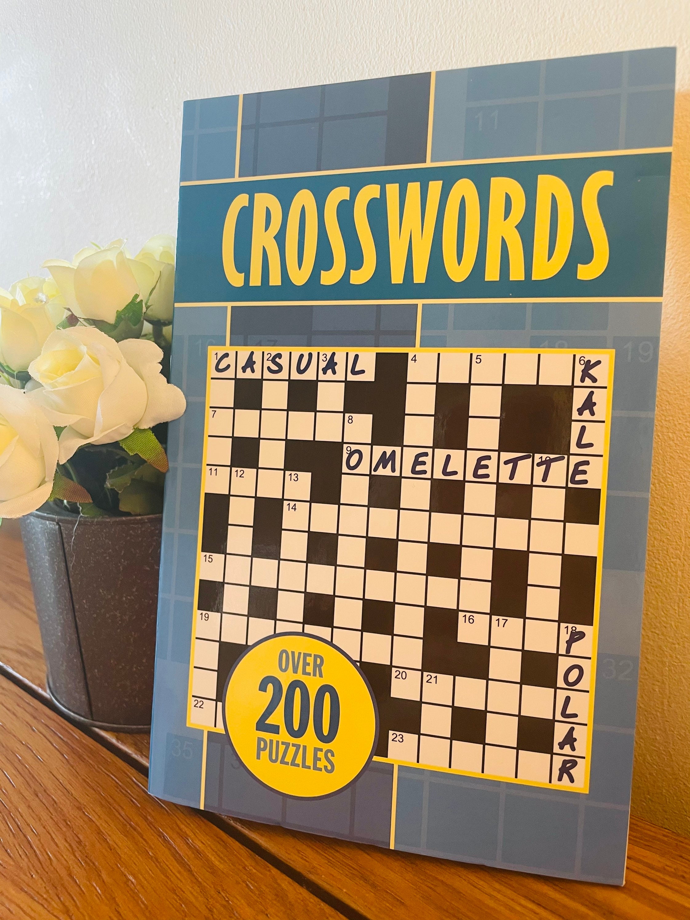 Puzzle Letterbox Gift / Puzzle Book Gift / Crossword Box /Word Etsy