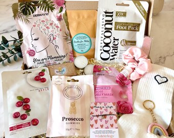 Care Package Gift - Thinking of You - Hug in a Box - Pamper Hamper - Spa Gift - Pick me Up Gift - Get Well Soon - Letterbox Gift - Self Care