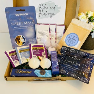 Sleep Gift Box / Letterbox Gift / Sleep Well Box /Relaxation / Unwind / Destress / Get Well Soon / Care Package for Men / Sleep Gift For Her