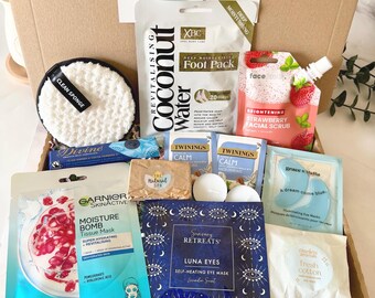 Pregnancy Pamper Gift - Maternity Mum to Be Pamper Gift Box - Pamper Hamper - Self Care Package - Hug in a Box - Personalised Letterbox Gift