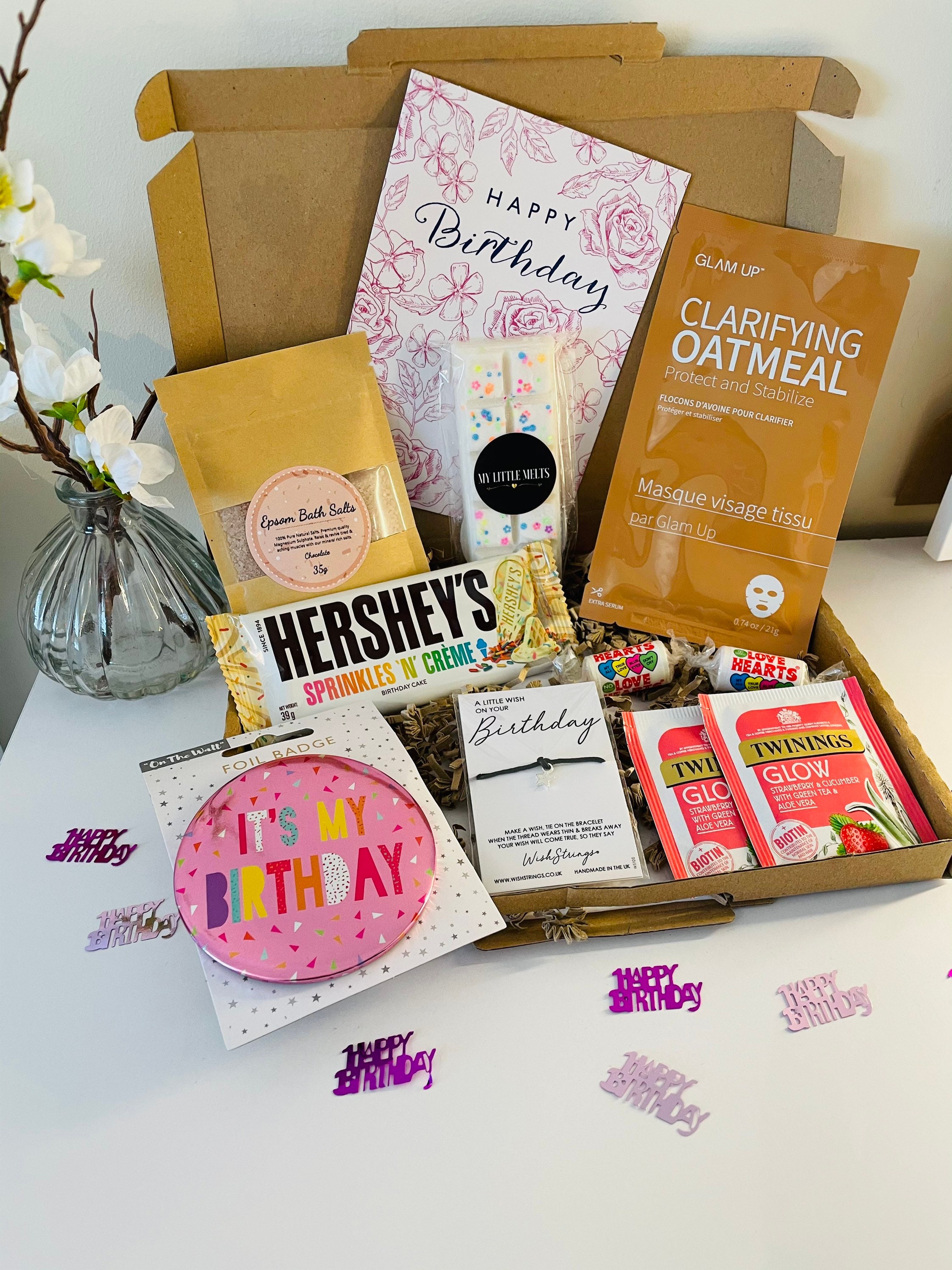 Birthday Letterbox Gift for her / Birthday Gift Box / Happy Etsy