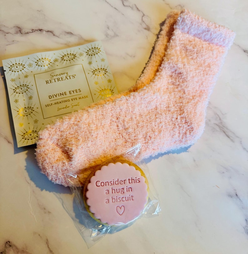 Hug in a Box for Her - Pamper Hamper - Get Well Soon Recovery Gift - Sympathy Gift Box - Thinking of You - Letterbox Gift - Care Package image 5