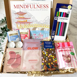 Recovery Get Well Soon Gift - Distraction Mindful Letterbox Gift - Care Package - Thinking of You - Hug in a Box - Wellness Gift for Her