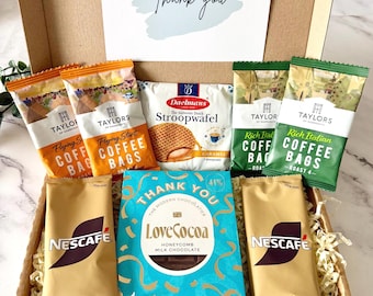 Coffee Gift Box - Thank You Gift - Appreciation Gift - Coffee Letterbox Gift  - Employees Gift - Gift for Staff for Women - Gift for Men