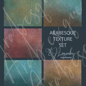Arabesque Equine Texture Pack - digital photoshop overlay set