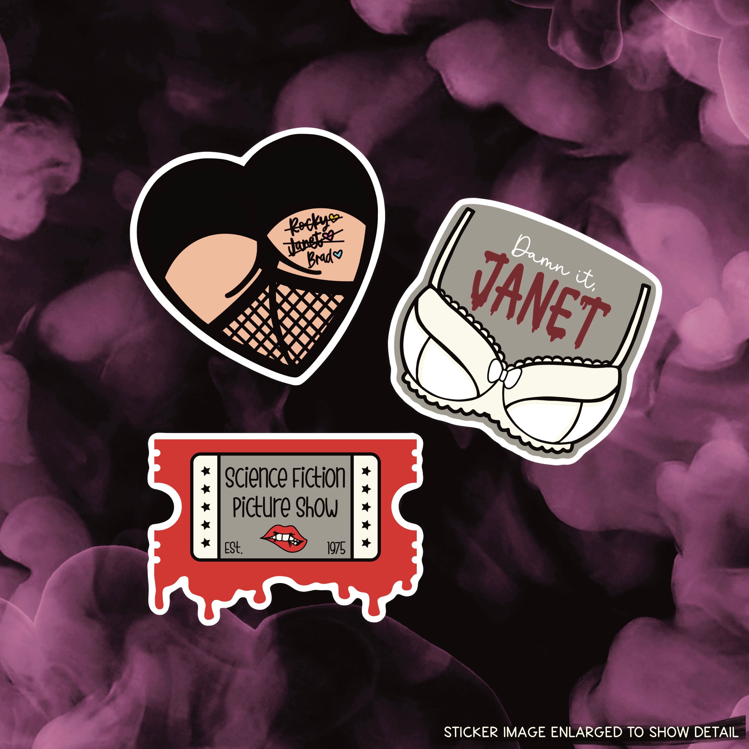 Rocky Horror Picture Vinyl Sticker Pack - Etsy