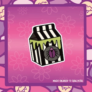 Beetle Juice Box Vinyl Sticker