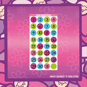 Space Date Covers Matte Sticker Sheet