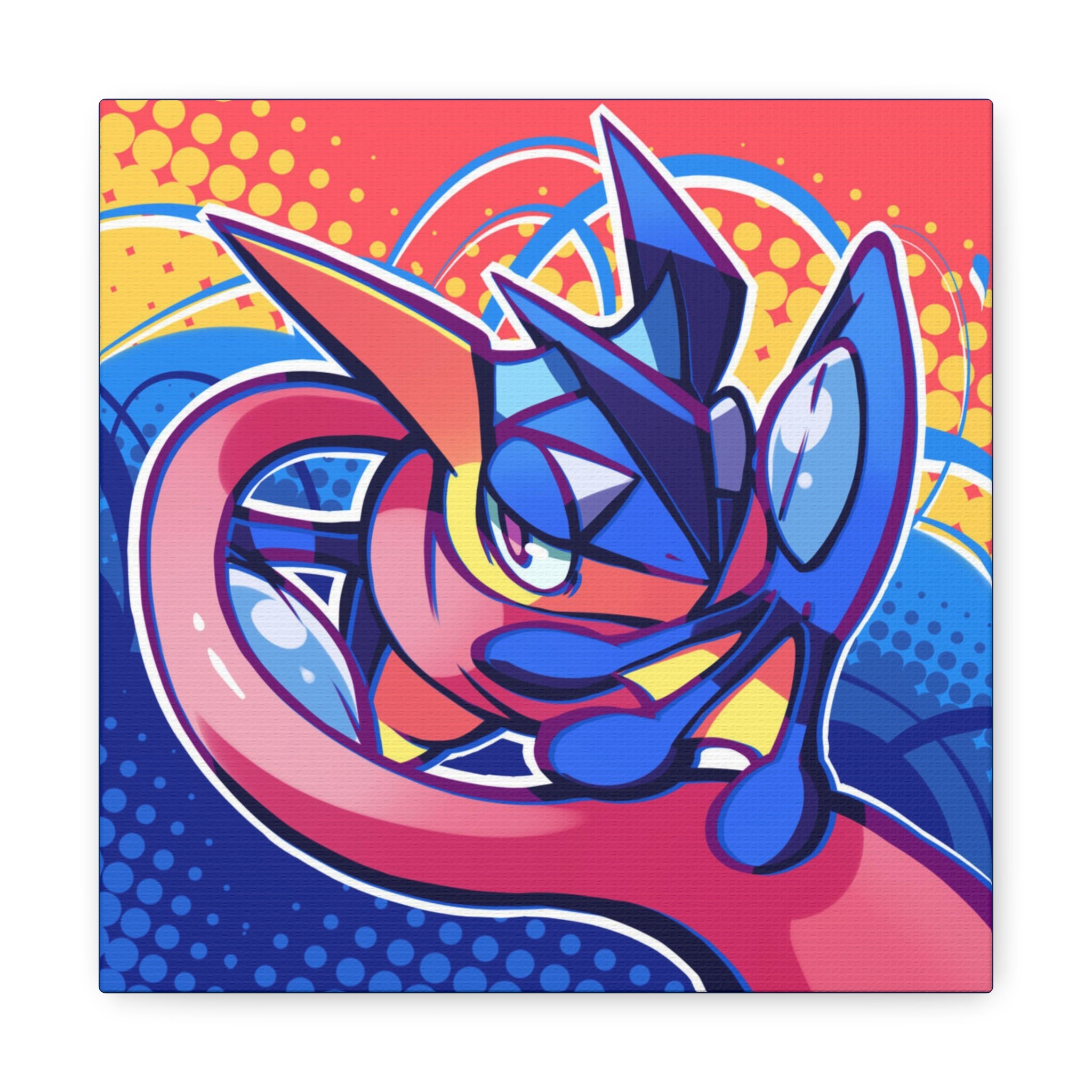 Greninja Canvas Print - Etsy