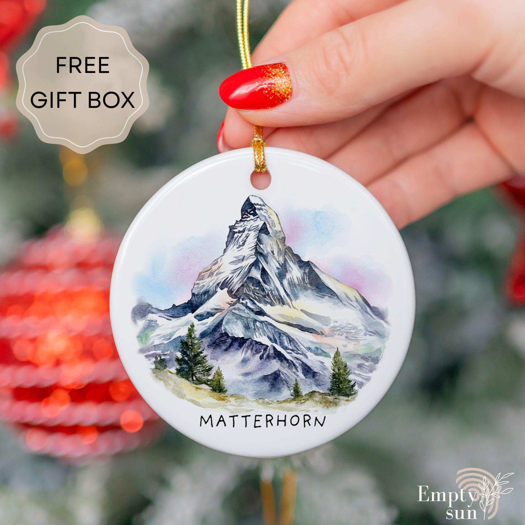 Matterhorn Ornament - Etsy