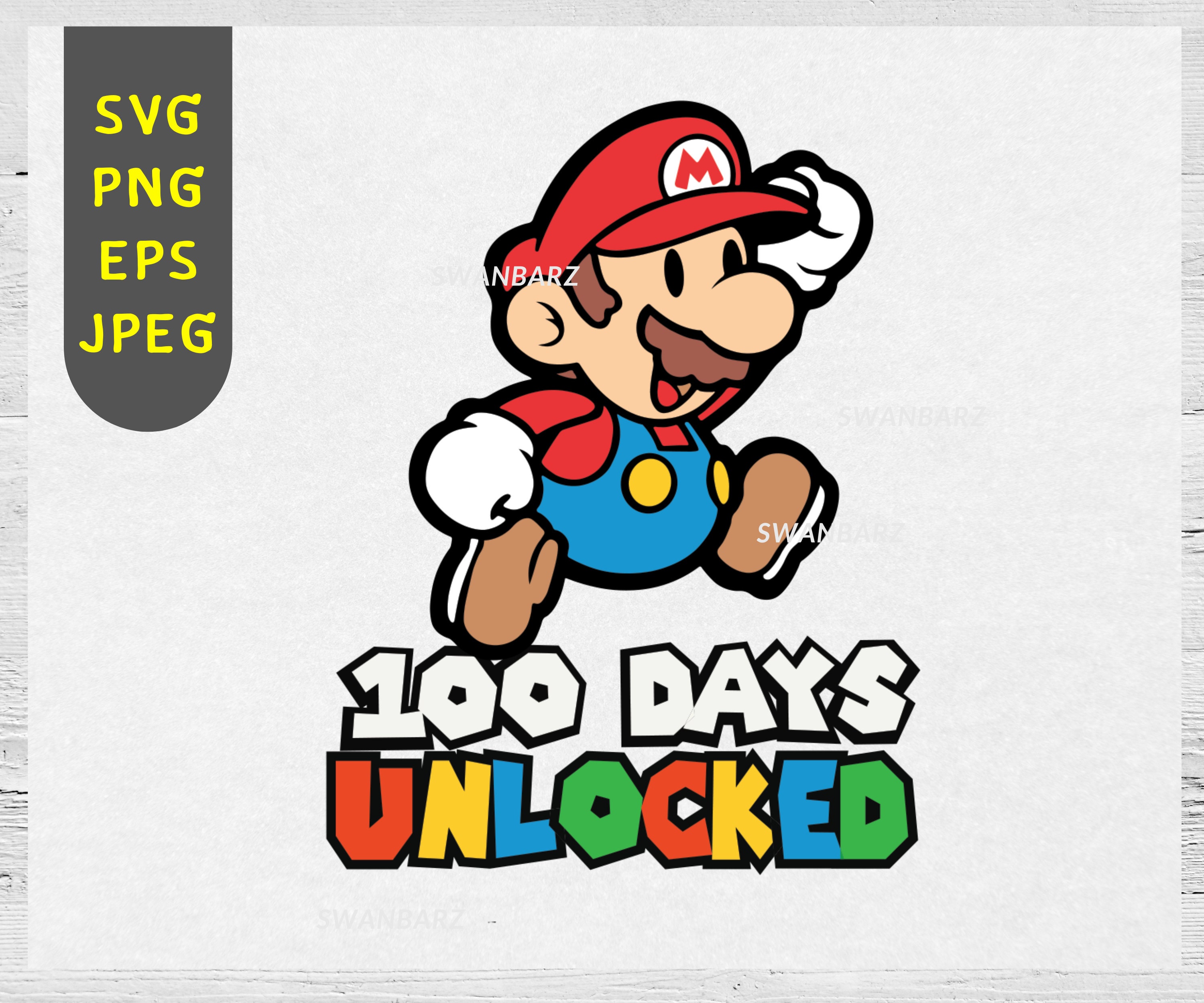 100 Days Unlocked100 Days School SVG PNG Etsy Australia