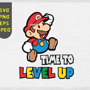Zeit zum Leveln SVG, Birthday svg, SVG