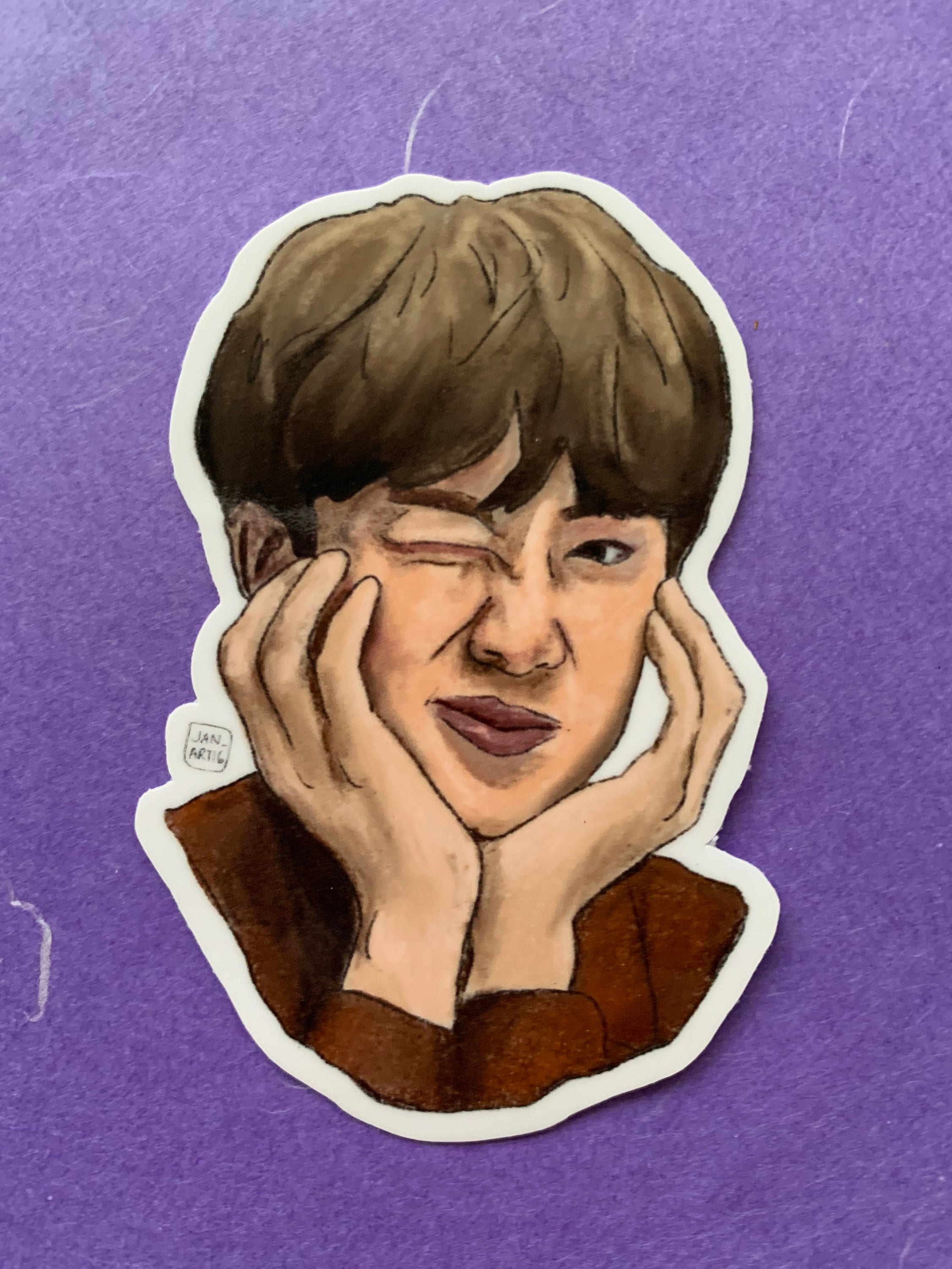 BTS stickers, set met 100 waterdichte stickers voor kinderen, BTS stickers, Kpop-stickers, anime, waterdicht vinyl, graffiti-stickers voor auto, laptop, skateboard, fiets, bromfiets