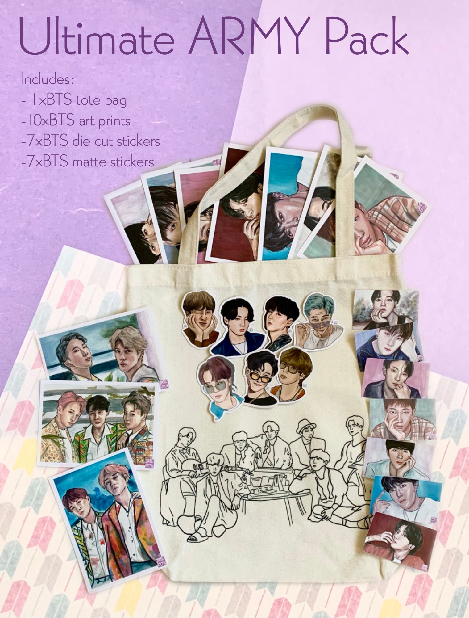 BTS ARMY Ultimate Gift Set Free Delivery Etsy