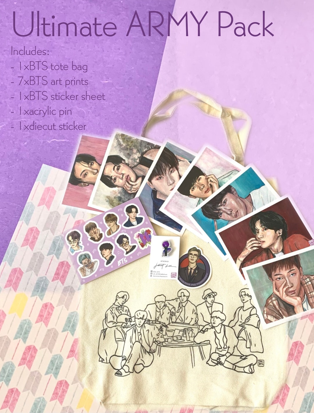 BTS ARMY Ultimate Gift Set Free Delivery - Etsy Australia