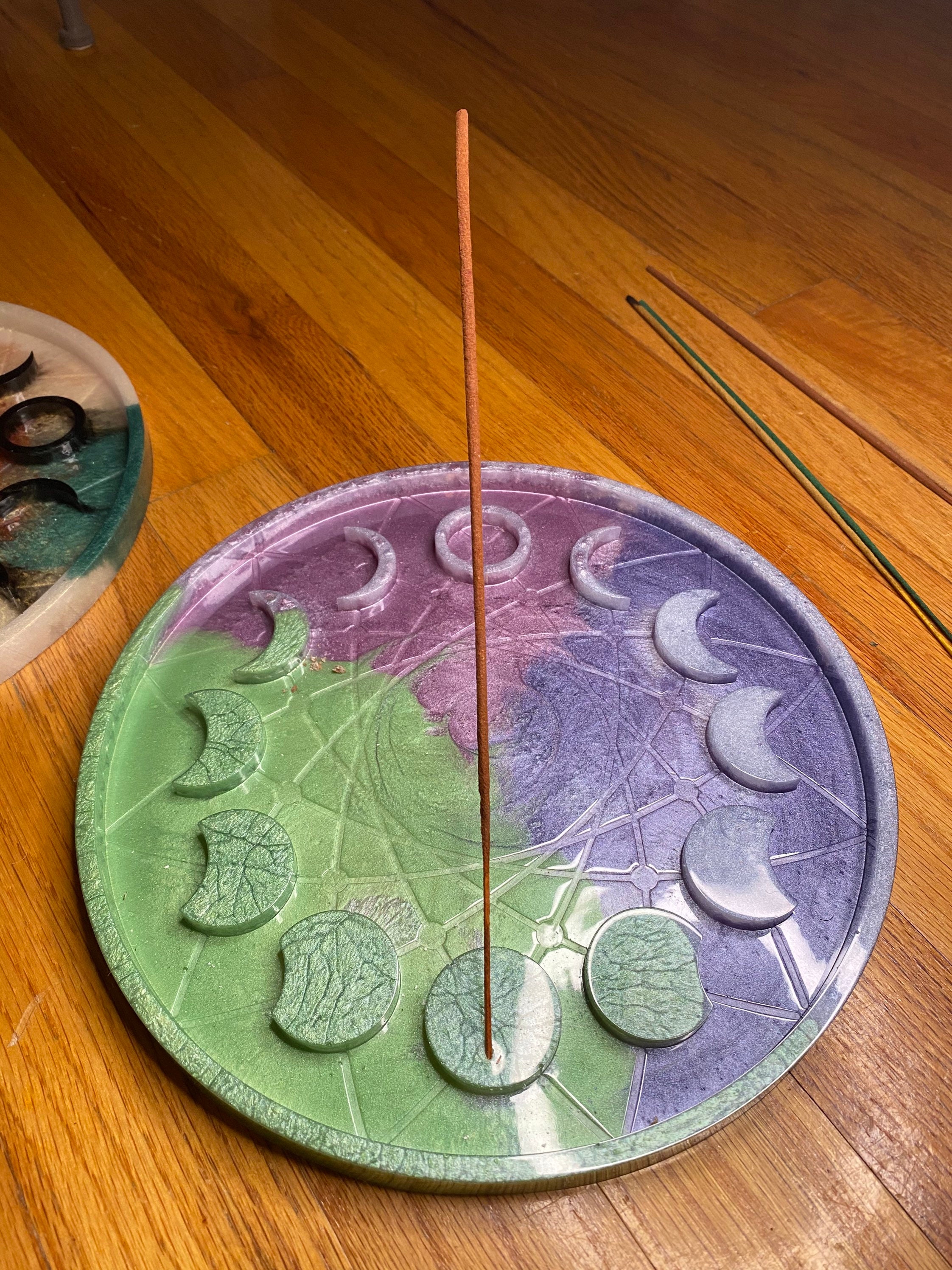 Custom Phases of the Moon Incense Holder Etsy