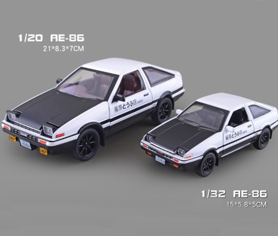 Toyota Trueno (AE86) with Takumi Diecast Figure Initial D First