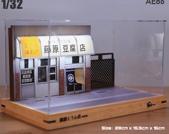 頭文字D 藤原豆腐屋 1/32スケール モデルガレージ - Etsy 日本