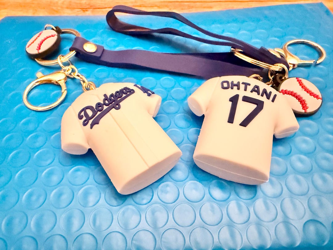 Ohtani Keychain, Ohtani Jersey Keychain - Etsy
