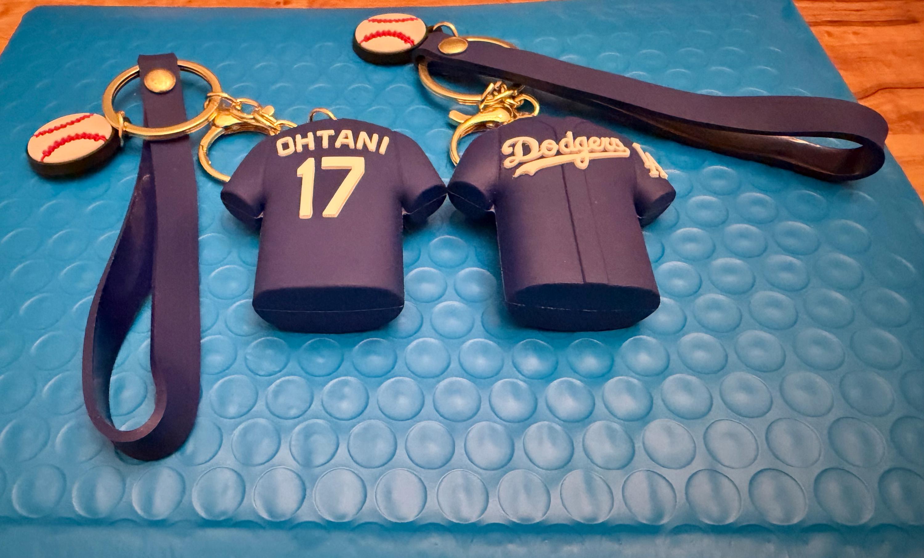 Ohtani Keychain, Ohtani Jersey Keychain - Etsy