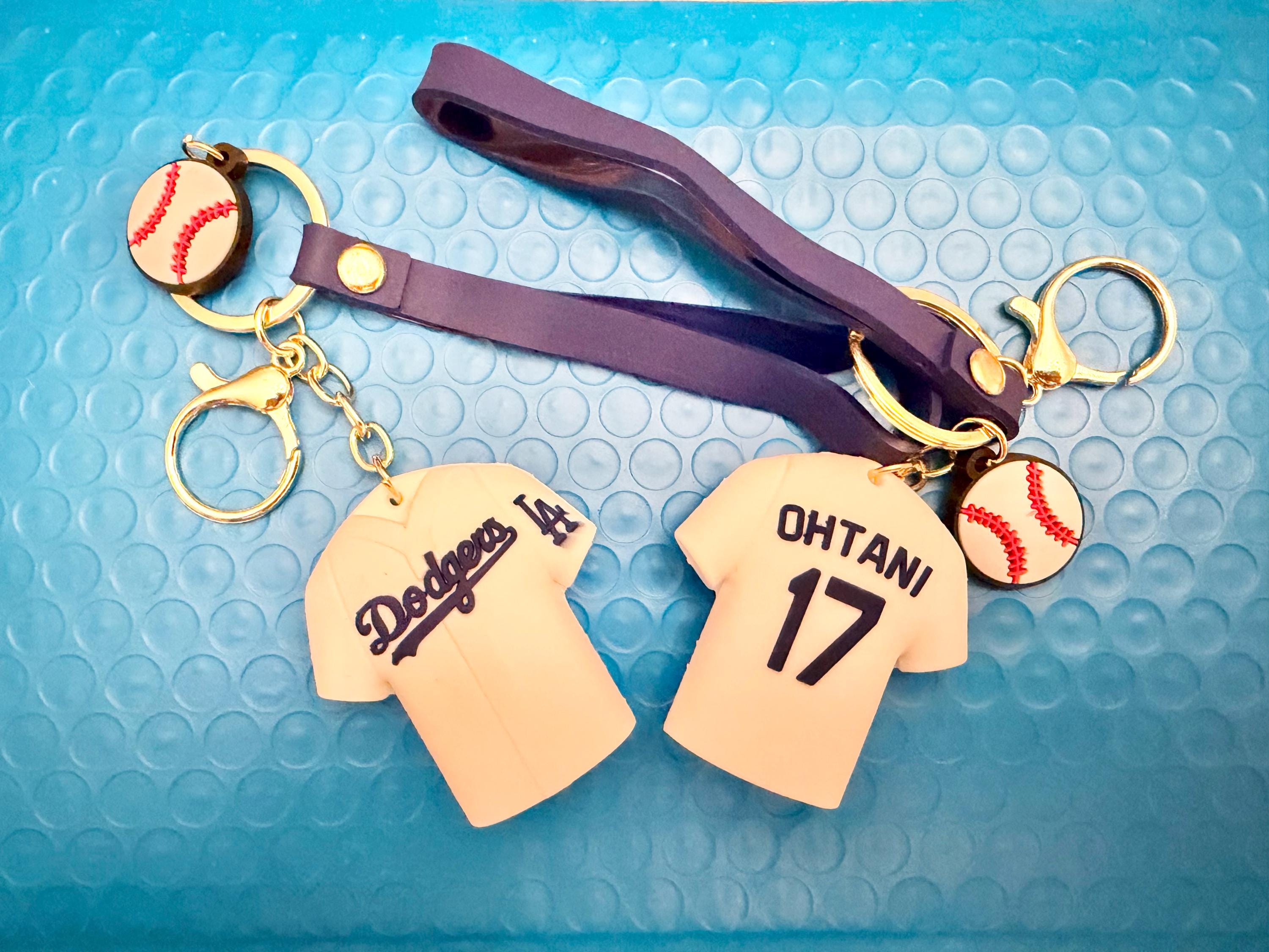 Ohtani Keychain, Ohtani Jersey Keychain - Etsy