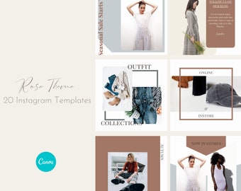 20 Editable Instagram Templates for Bloggers, Influencers, Businesses & More