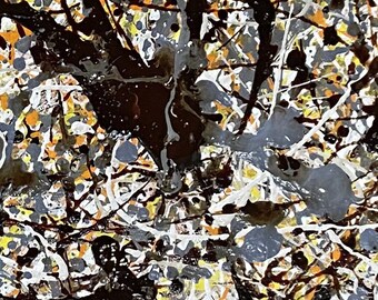 【大幅値下げ】ジャクソン・ポロック 抽象絵画ウォールアート 大幅値下げ】ジャクソン・ポロック 抽象絵画ウォールアート Amazon