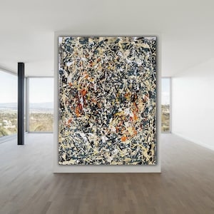 Minimalist Abstract Oil Painting, Large Painting Minimalist Art, Original Abstract Painting, Large Abstract Painting, Wall Art Painting M174